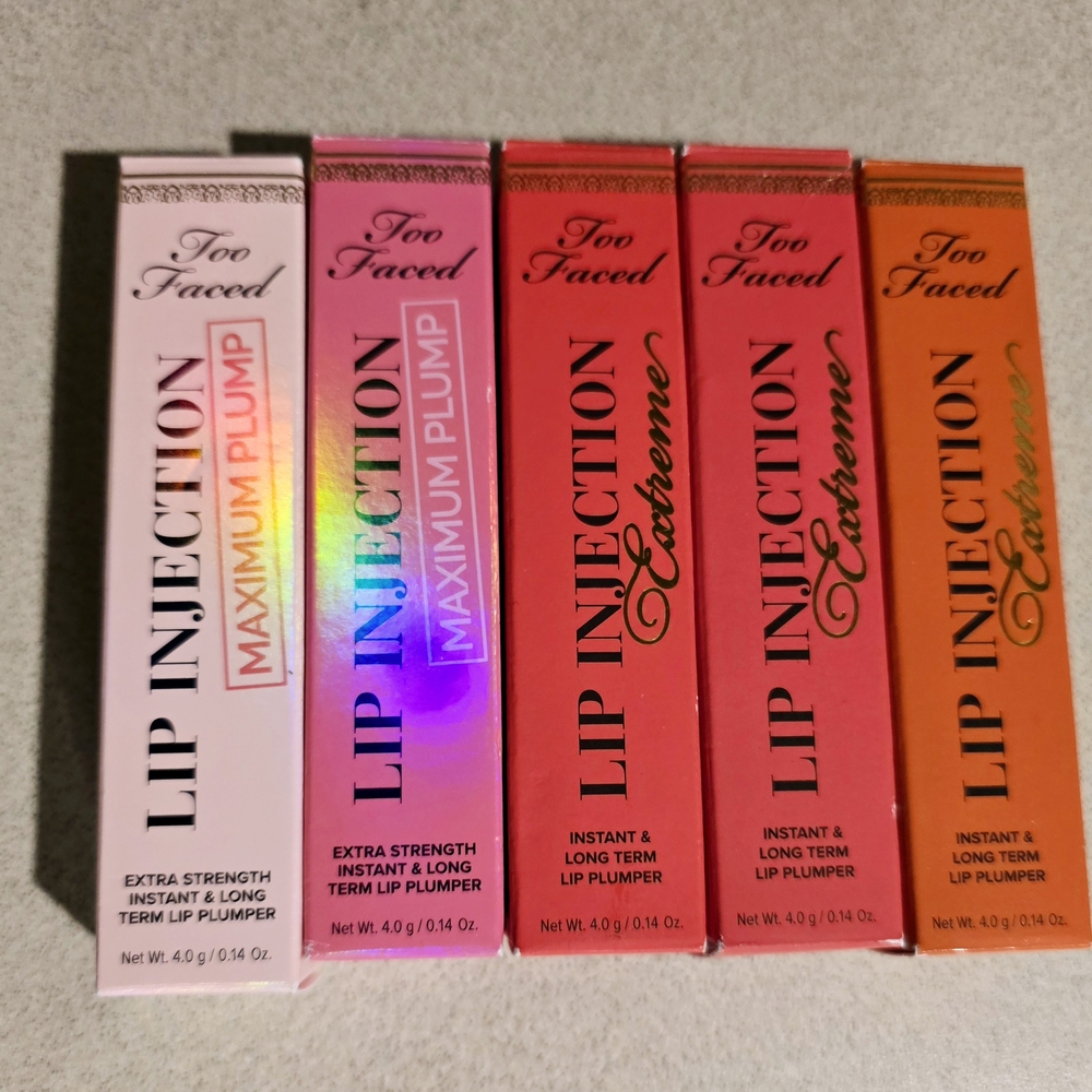 Too Faced Lip Injection Maximum Plump Lip Gloss Set